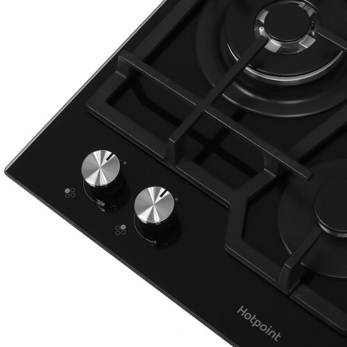 Купить Газовая варочная поверхность Hotpoint HG 62FD/BK  9106609. Характеристики, отзывы и цены в Донецке