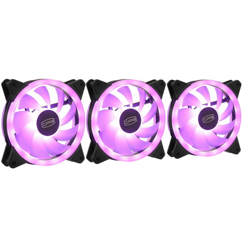 Купить Комплект вентиляторов PCCooler F3 T120 ARGB BK [F3-T120BKAM3-GL]  5454480. Характеристики, отзывы и цены в Донецке