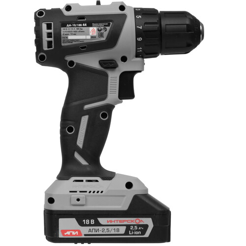 Купить Дрель-шуруповерт Интерскол ДА-10/18В 44 МиниМАКС  5623571. Характеристики, отзывы и цены в Донецке