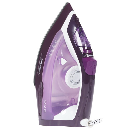 Купить Утюг GALAXY GL6124 фиолетовый  1291154. Характеристики, отзывы и цены в Донецке