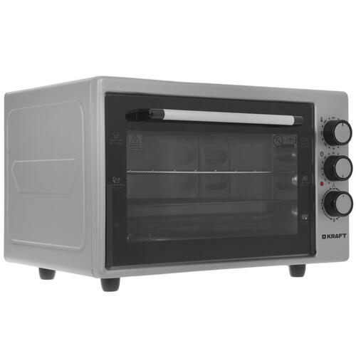 Купить Мини-печь Kraft KF-MO 3200 GR серый  5333039. Характеристики, отзывы и цены в Донецке