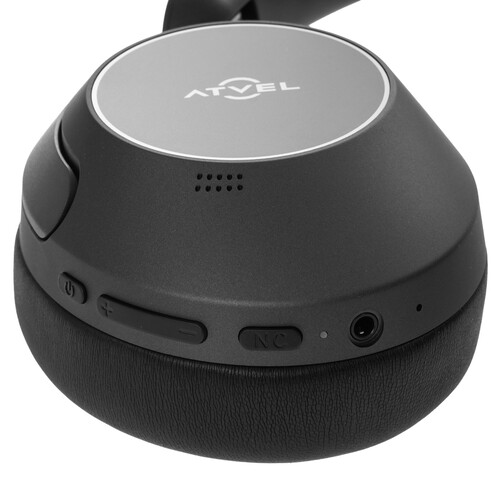 Купить Беспроводные/проводные наушники Atvel Tune Pro Q7 черный 2025  9246009. Характеристики, отзывы и цены в Донецке