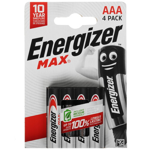 Купить Батарейка Energizer Max AAA / AAA (LR03/FR03)  5463263. Характеристики, отзывы и цены в Донецке