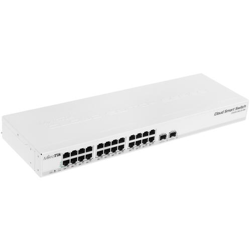 Купить Коммутатор MikroTik CSS326-24G-2S+RM  5048357. Характеристики, отзывы и цены в Донецке