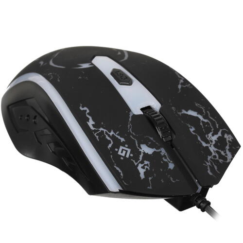Купить Мышь проводная Defender Overmatch GM-069 [52069] черный  4711734. Характеристики, отзывы и цены в Донецке