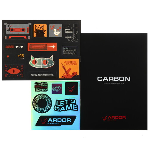 Купить Проводные наушники ARDOR GAMING Carbon черный 2024  9082027. Характеристики, отзывы и цены в Донецке