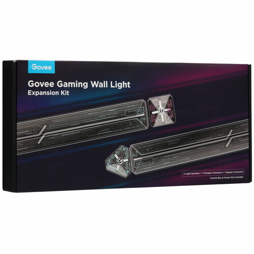 Купить Набор удлинителей Govee Gaming Wall light Expansion Kit прозрачный, черный  5606630. Характеристики, отзывы и цены в Донецке