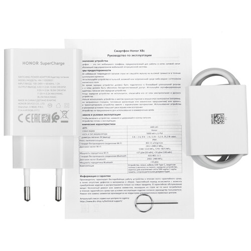 Купить 6.7" Смартфон HONOR X8c 128 ГБ черный  5608127. Характеристики, отзывы и цены в Донецке