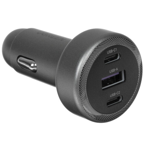 Купить Автомобильное ЗУ Ugreen EC307 серый  9260039. Характеристики, отзывы и цены в Донецке
