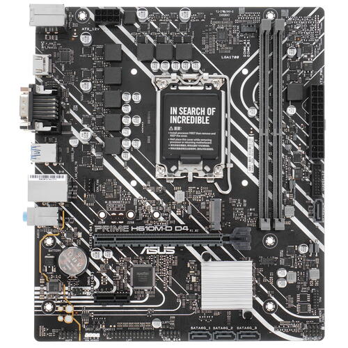 Купить Материнская плата ASUS PRIME H610M-D D4  5005660. Характеристики, отзывы и цены в Донецке