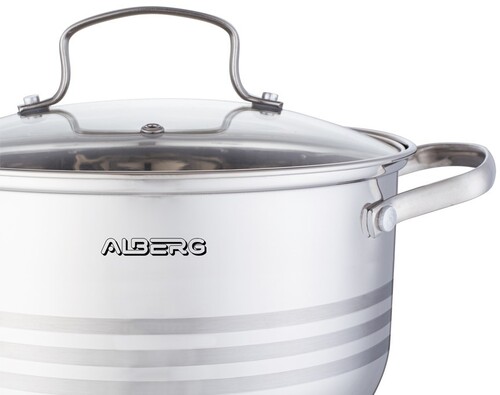 Купить Набор кастрюль ALBERG Bonne Line AL-2011  9156145. Характеристики, отзывы и цены в Донецке