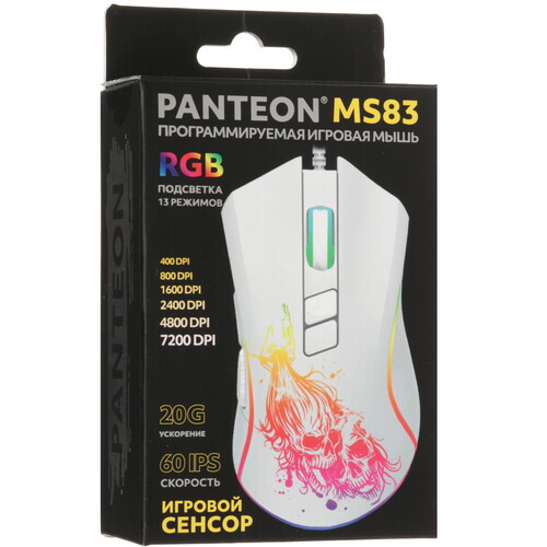 Купить Мышь проводная Panteon MS83  9299434. Характеристики, отзывы и цены в Донецке