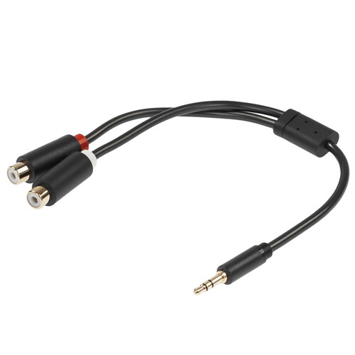 Купить Кабель   Ugreen jack 3.5 мм - 2RCA черный  9154746. Характеристики, отзывы и цены в Донецке