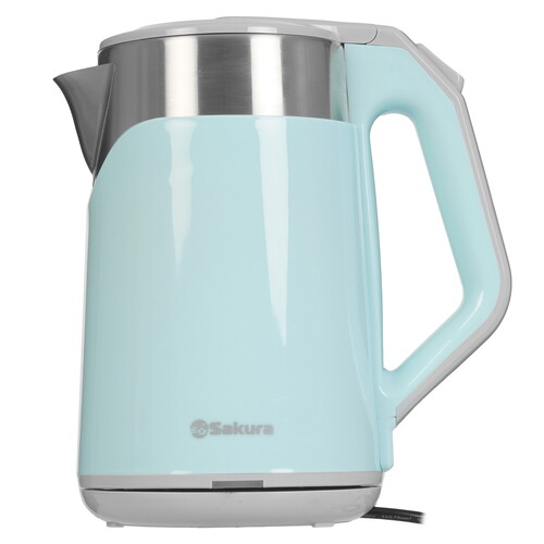 Купить Электрочайник Sakura SA-2172BL голубой  9248644. Характеристики, отзывы и цены в Донецке