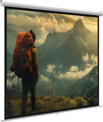 Купить 84" Экран для проектора HIPER CINEMA SWL 4X3-84  5476498. Характеристики, отзывы и цены в Донецке
