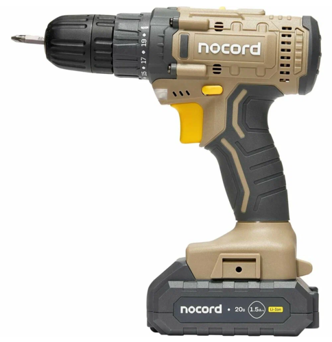 Купить Дрель-шуруповерт Nocord NCD-20.2.15. C-2  5634773. Характеристики, отзывы и цены в Донецке