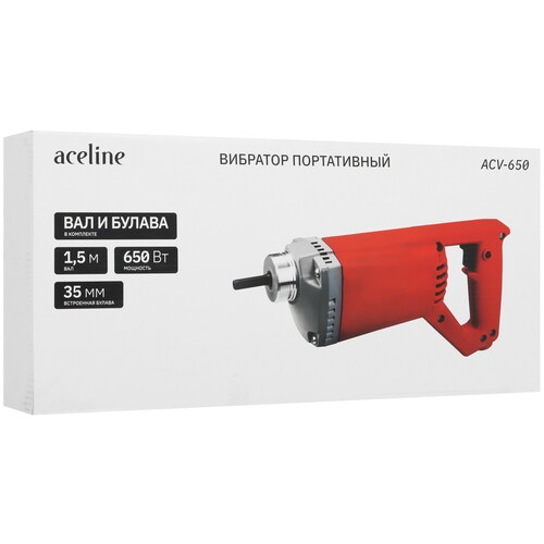 Купить Вибратор для бетона Aceline ACV-650  9160847. Характеристики, отзывы и цены в Донецке