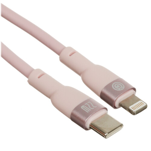 Купить Кабель круглый ВСЕГАЗИН Lightning 8-pin - USB 2.0 Type-A розовый 1 м  5482483. Характеристики, отзывы и цены в Донецке