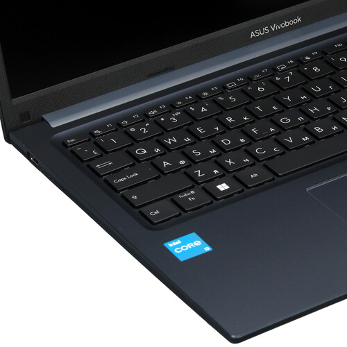 Купить 15.6" Ноутбук ASUS Vivobook 15 X1504VA-BQ2877 синий  5626188. Характеристики, отзывы и цены в Донецке