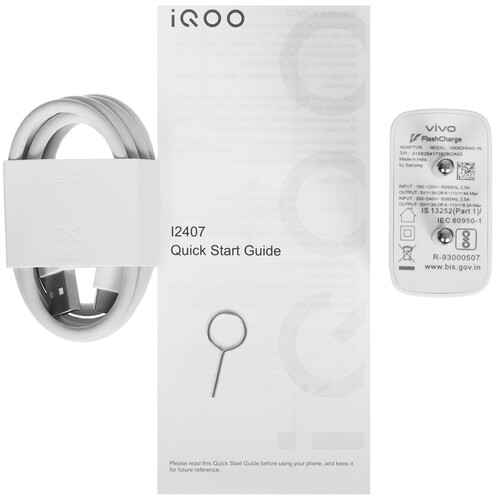 Купить 6.77" Смартфон Vivo iQOO Z10 128 ГБ серый  5633031. Характеристики, отзывы и цены в Донецке