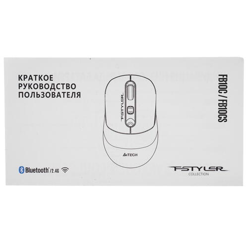 Купить Мышь беспроводная A4Tech Fstyler FB10C  черный  4888865. Характеристики, отзывы и цены в Донецке