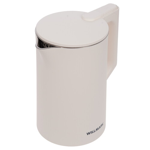 Купить Электрочайник WILLMARK WEK-1828PS бежевый  9269583. Характеристики, отзывы и цены в Донецке