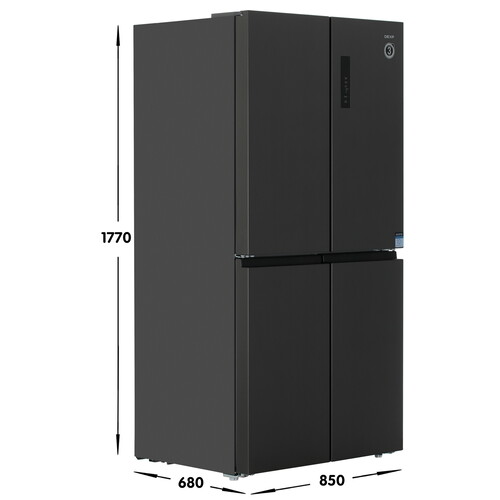 Купить Холодильник многодверный   DEXP MСr4-51AMG серебристый  9098448. Характеристики, отзывы и цены в Донецке