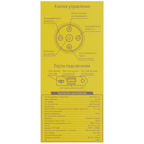 Купить Портативная колонка JETACCESS PBS-80, красный  4830793. Характеристики, отзывы и цены в Донецке