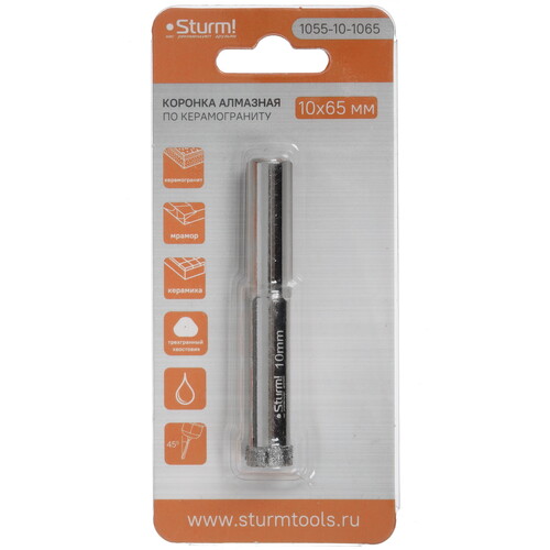 Купить Коронка Sturm! 1055-10-1065  9113237. Характеристики, отзывы и цены в Донецке