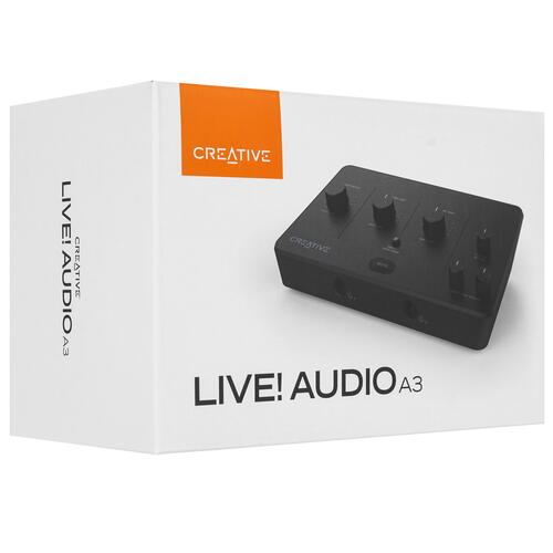 Купить Внешняя звуковая карта Creative Live! Audio A3  9046193. Характеристики, отзывы и цены в Донецке