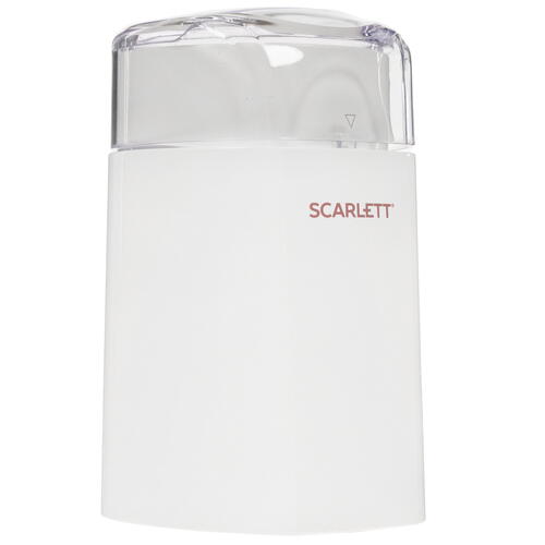 Купить Кофемолка электрическая Scarlett SC-CG44506 белый  8197376. Характеристики, отзывы и цены в Донецке