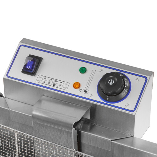 Купить Фритюрница Viatto EF-16L-TS серебристый  9126321. Характеристики, отзывы и цены в Донецке