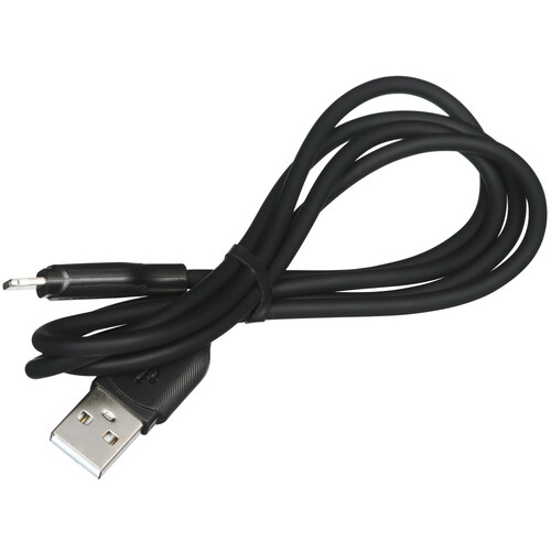 Купить Кабель круглый Borofone Lightning 8-pin - USB 2.0 Type-A черный 1 м  5475087. Характеристики, отзывы и цены в Донецке