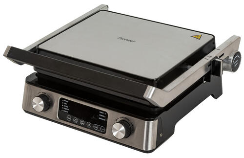 Купить Гриль Pioneer GR1021E серебристый  9058764. Характеристики, отзывы и цены в Донецке