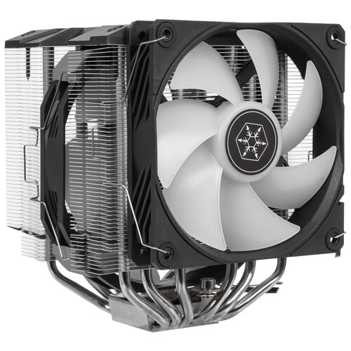 Купить Кулер для процессора SilverStone Hydrogon D140 ARGB [G53HYD140ARGB20]  5615123. Характеристики, отзывы и цены в Донецке