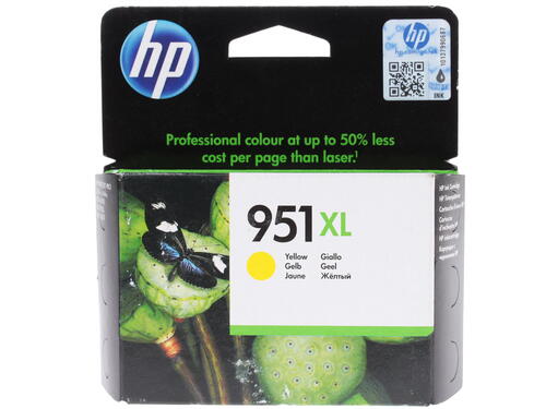 Купить Картридж HP 951XL (CN048AE) желтый  0139059. Характеристики, отзывы и цены в Донецке