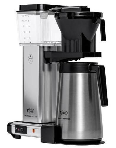 Купить Кофеварка капельная Moccamaster KBGT 741/KBGT 79320 серебристый  9076835. Характеристики, отзывы и цены в Донецке