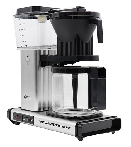 Купить Кофеварка капельная Moccamaster KBG Select 53979 серебристый  9076831. Характеристики, отзывы и цены в Донецке