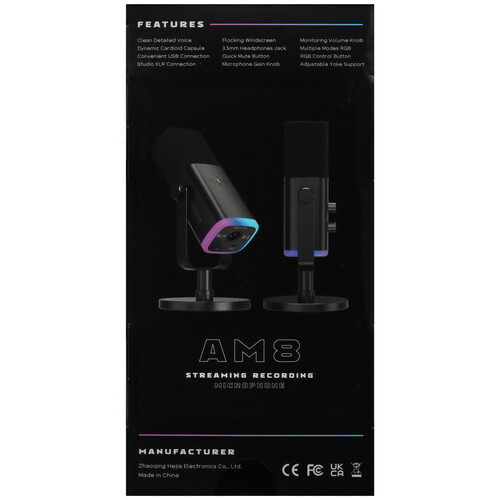 Купить Микрофон Fifine AM8 белый  5465262. Характеристики, отзывы и цены в Донецке