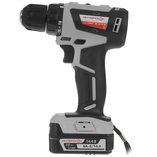 Купить Дрель-шуруповерт Интерскол ДА-10/14.4В  5077148. Характеристики, отзывы и цены в Донецке