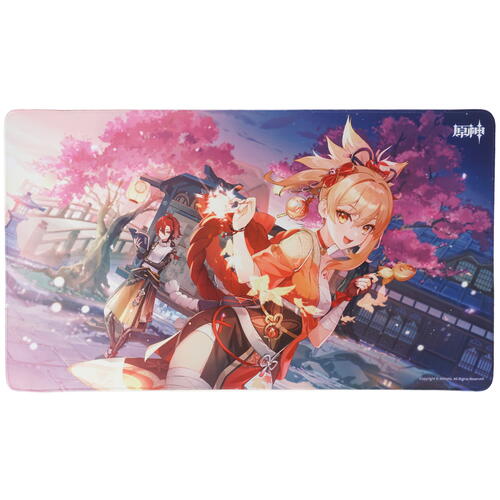 Купить Коврик Genshin Impact Summer Fantasia  разноцветный  5436397. Характеристики, отзывы и цены в Донецке
