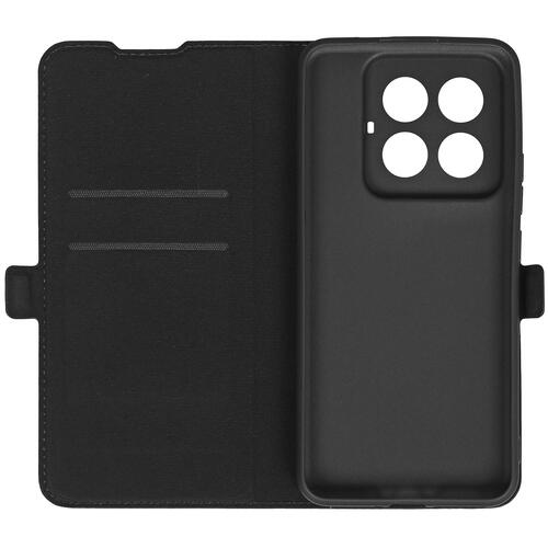 Купить Чехол-книжка  DF для Xiaomi 14 Pro черный  5438682. Характеристики, отзывы и цены в Донецке