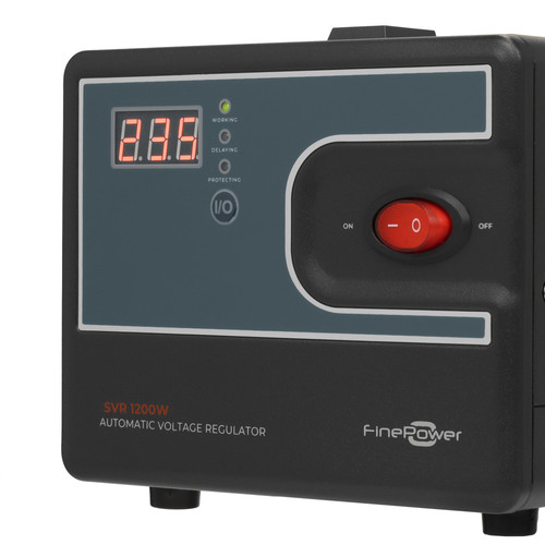Купить Стабилизатор напряжения FinePower SVR 1200W  5419943. Характеристики, отзывы и цены в Донецке
