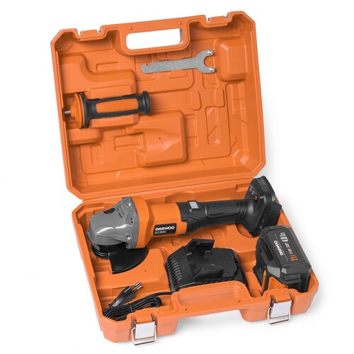 Купить Углошлифовальная машина (УШМ) Daewoo DAG 2521Li SET 21V  9144098. Характеристики, отзывы и цены в Донецке