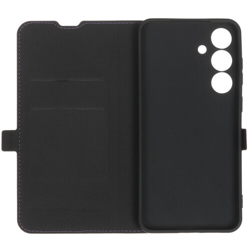 Купить Чехол-книжка  BoraSCO Book Case для Samsung Galaxy S25+ фиолетовый  5605514. Характеристики, отзывы и цены в Донецке