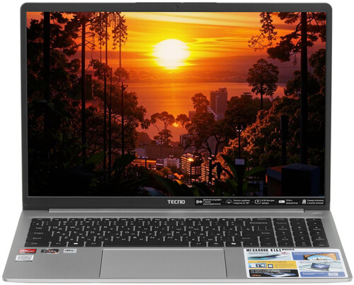 Купить 16" Ноутбук Tecno Megabook K16S серебристый  5499110. Характеристики, отзывы и цены в Донецке