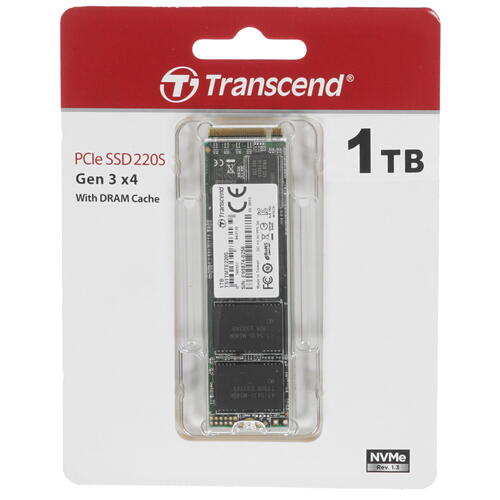 Купить 1000 ГБ M.2 NVMe накопитель Transcend MTE220S [TS1TMTE220S]  1346265. Характеристики, отзывы и цены в Донецке