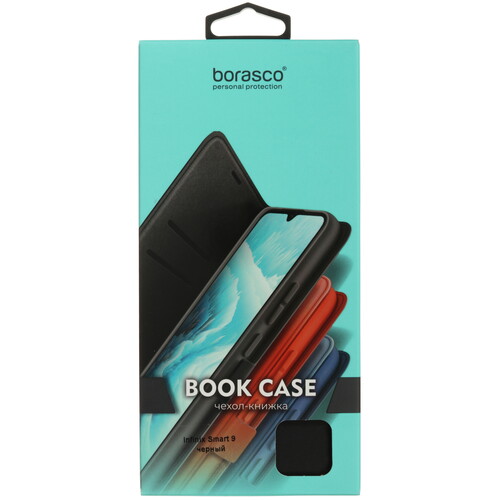 Купить Чехол-книжка  BoraSCO Book Case для Infinix SMART 9 черный  5490501. Характеристики, отзывы и цены в Донецке
