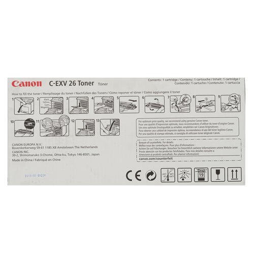 Купить Картридж лазерный Canon C-EXV26 голубой, с чипом  0186949. Характеристики, отзывы и цены в Донецке