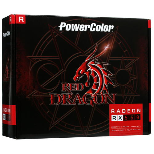 Купить Видеокарта PowerColor AMD Radeon 550  4892803. Характеристики, отзывы и цены в Донецке